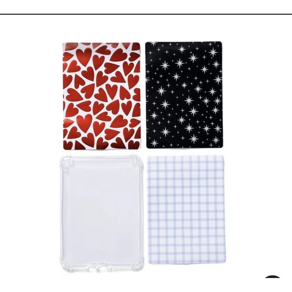 Vivitar E-Book Clear Case W/Decorative Sheets‎ For 6